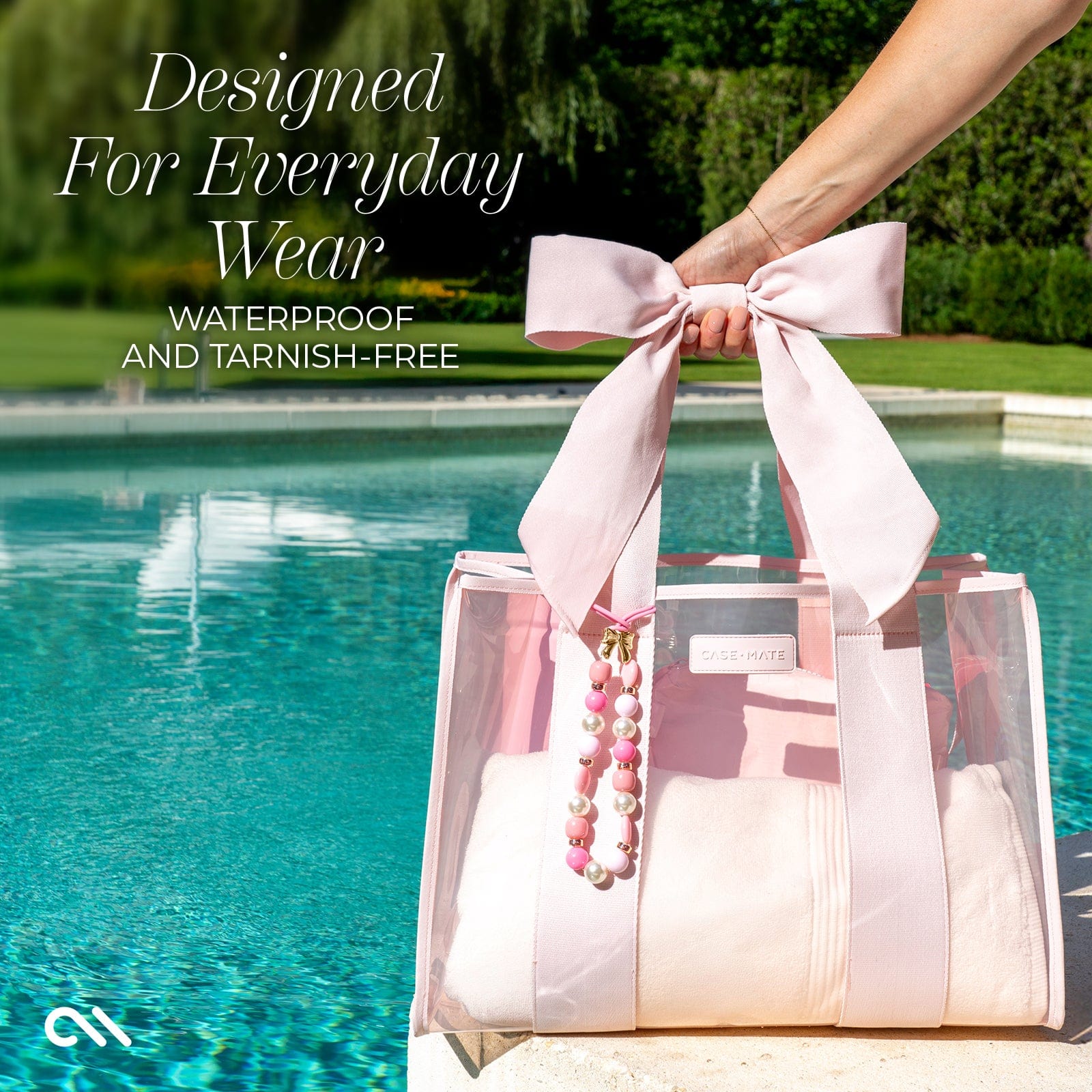 Designed for everyday wear. Waterproof and tarnish free