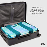 DESIGNED TO FOLD FLAT FOR PACKING #color_emerald blue soap bubble®