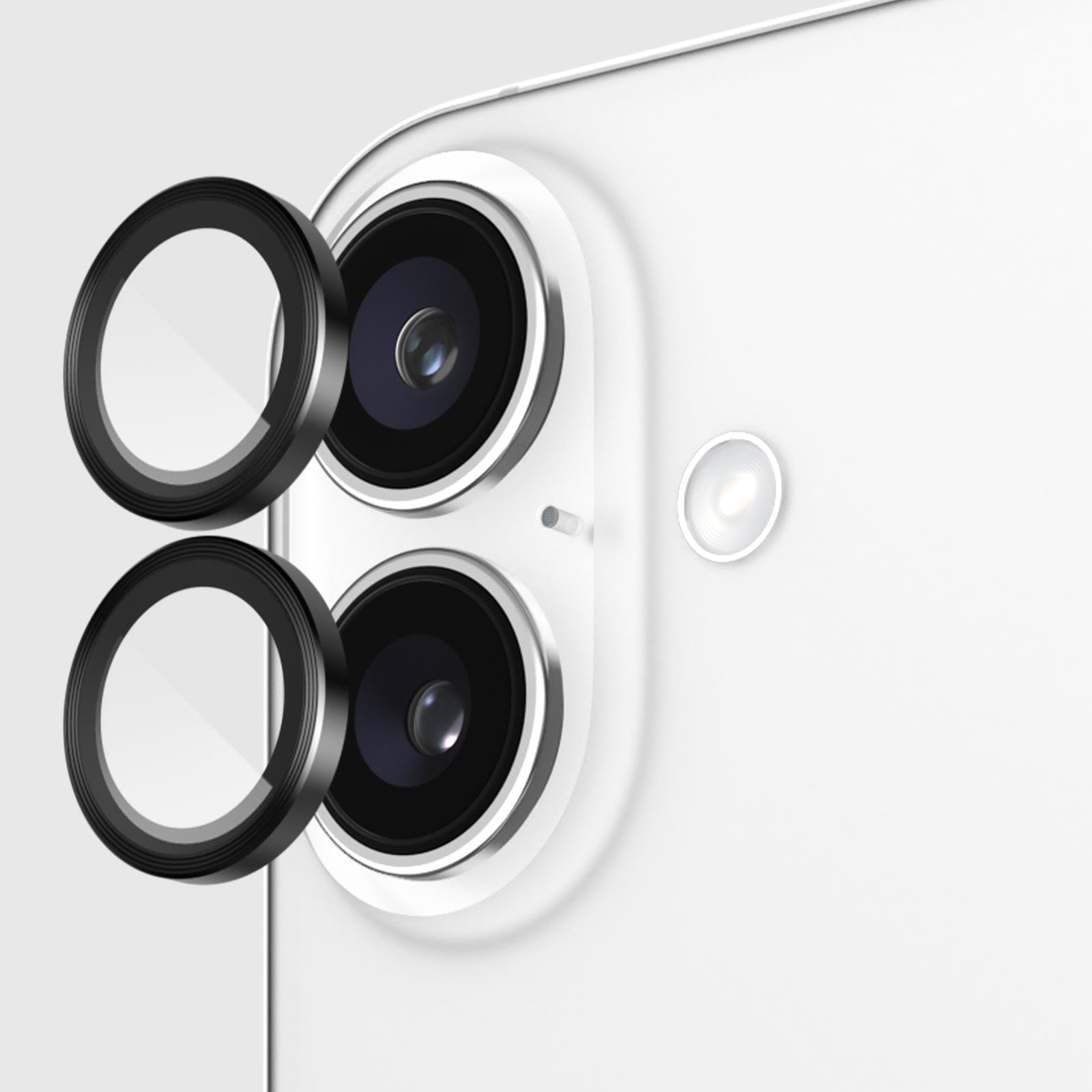 Aluminum Ring Camera Lens Protector - iPhone 16 / iPhone 16 Plus