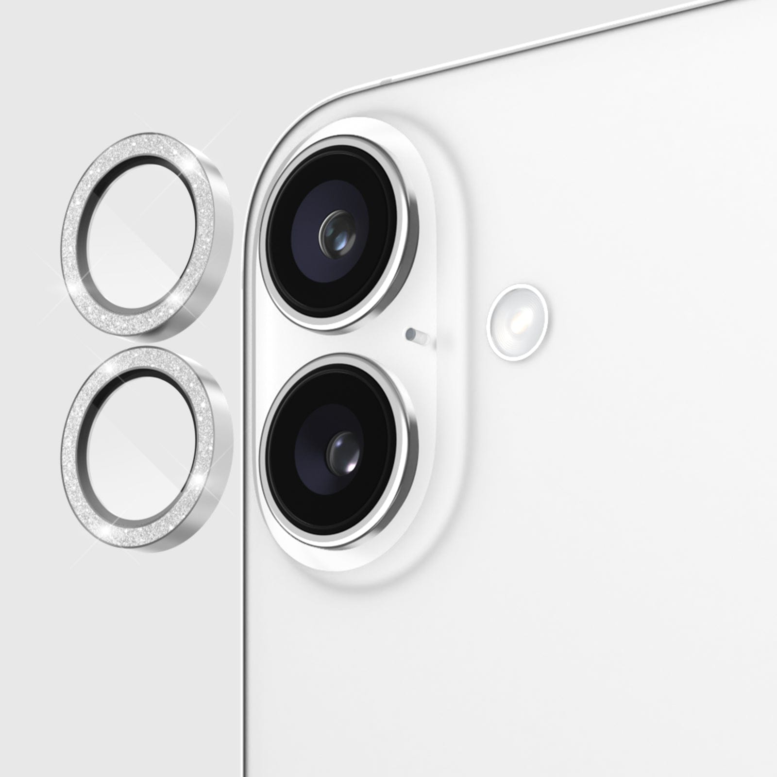 Twinkle Aluminum Ring Camera Lens Protector - iPhone 16 / 16 Plus