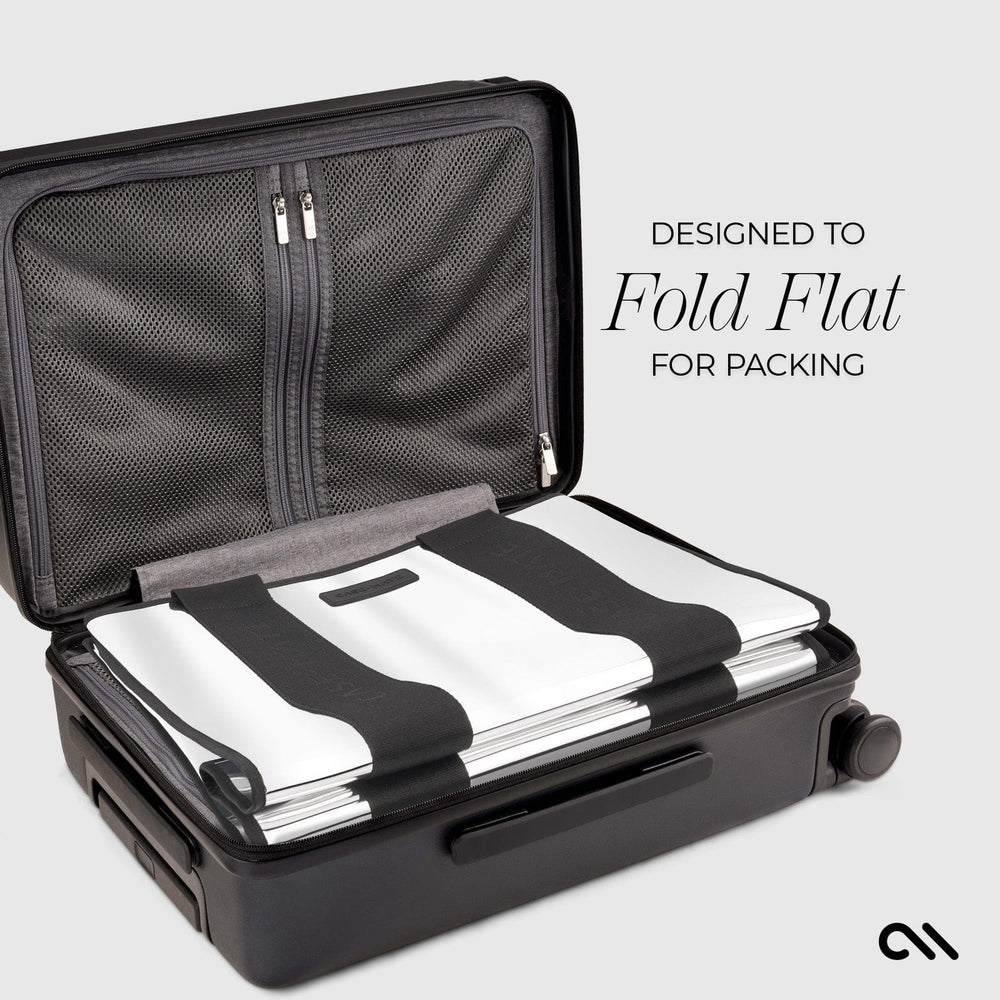 DESIGNED TO FOLD FLAT FOR PACKING #color_silver chrome