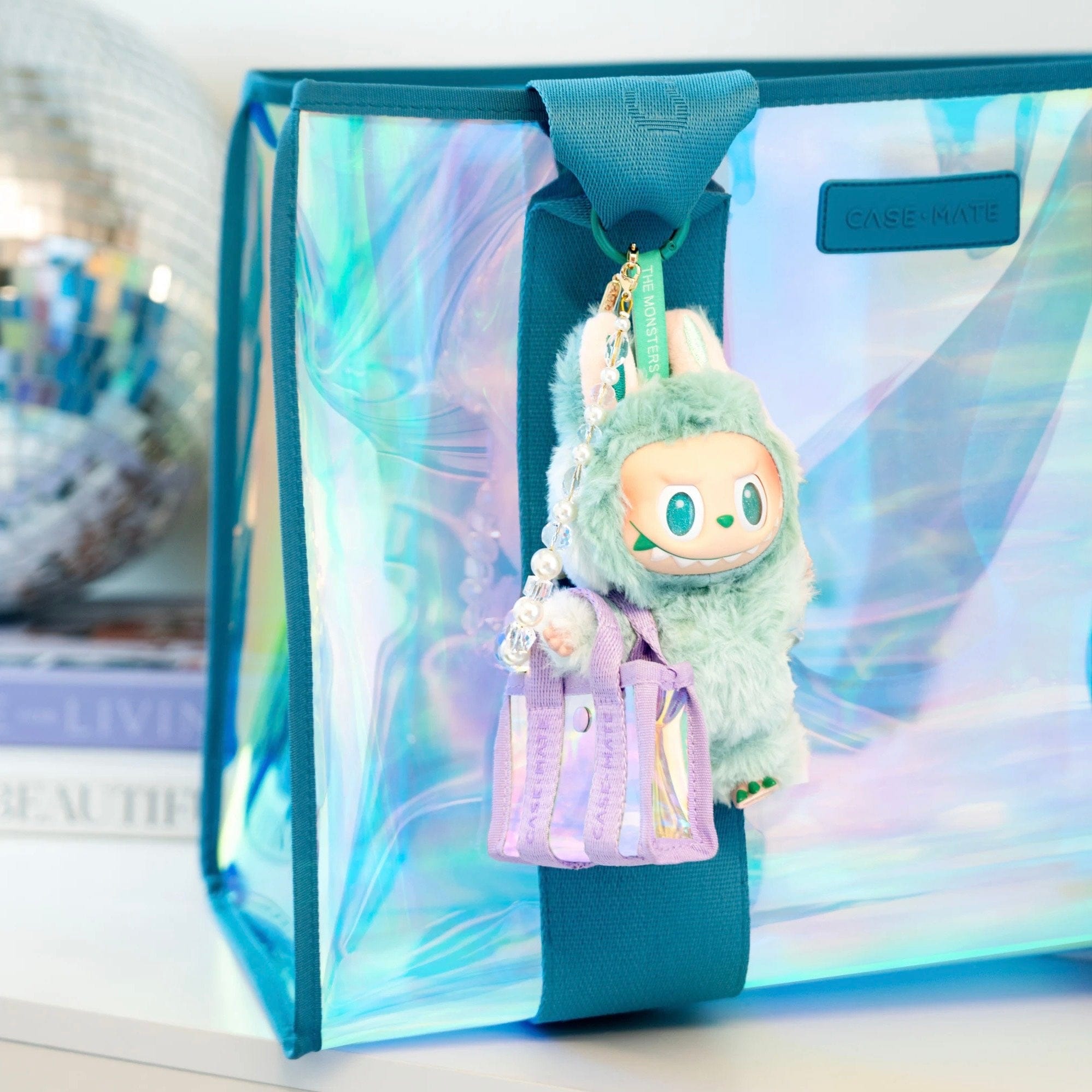 Tini Tote Charm Keychain