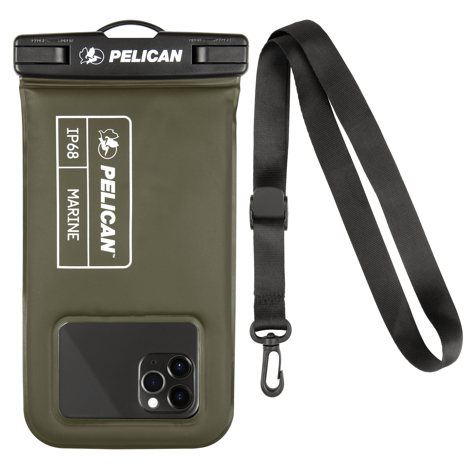 Detachable lanyard. color::Olive Green