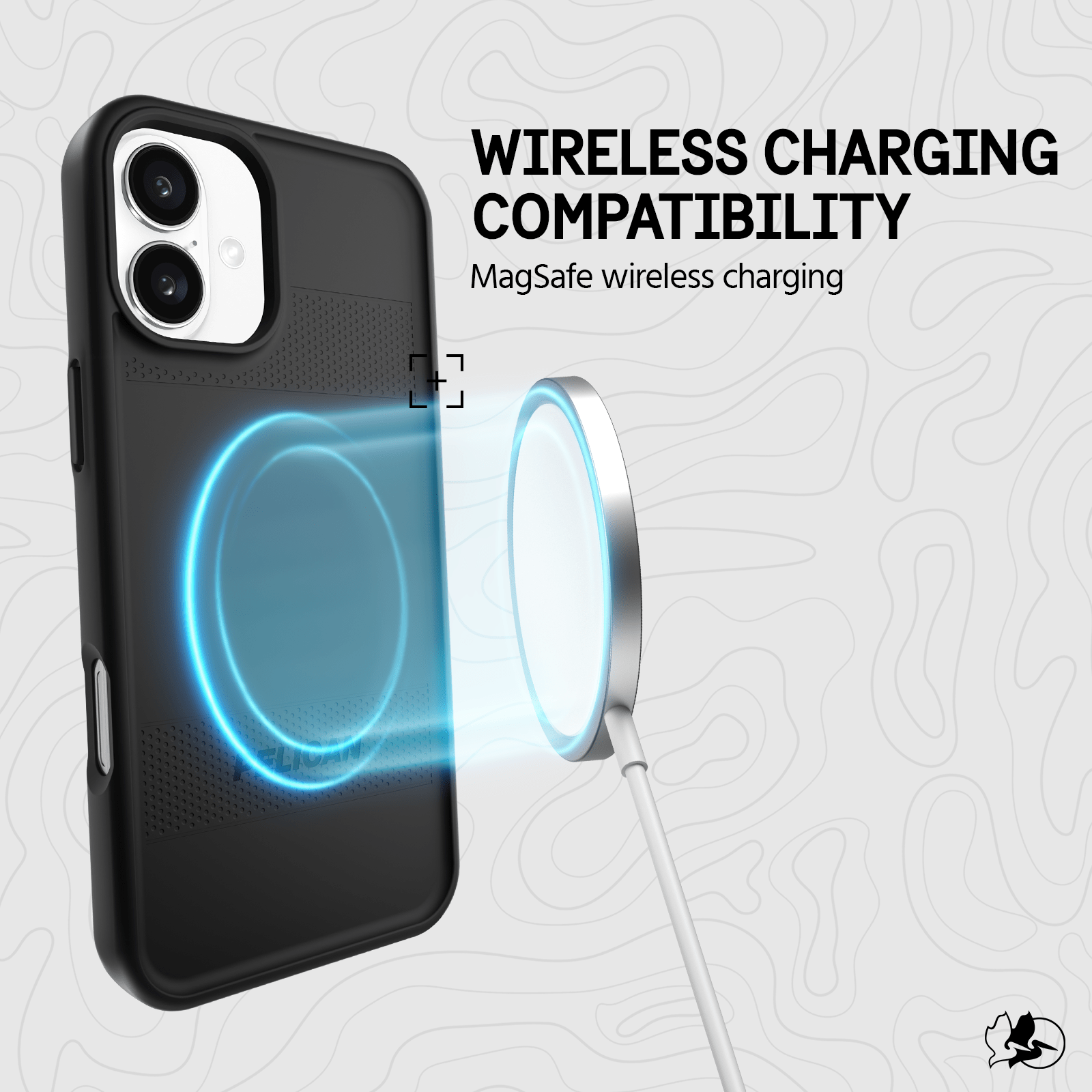 WIRELESS CHARGING COMPATIBILITY. MAGSAFE WIRELESS CHARGING